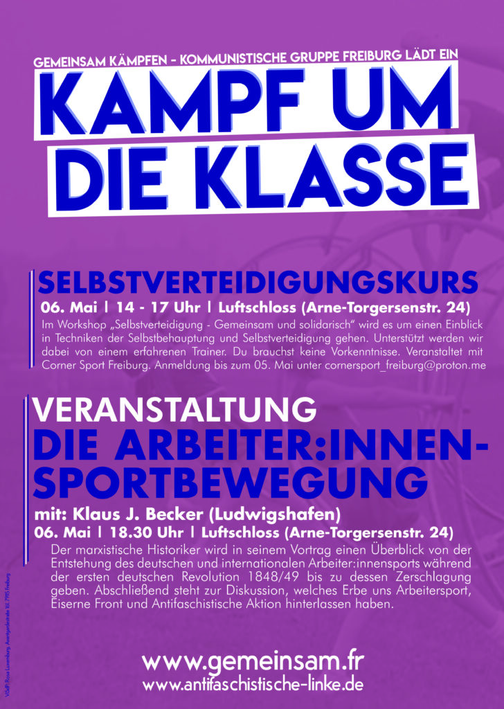 Kampf um die Klasse - Selbstverteidigungsworkshop