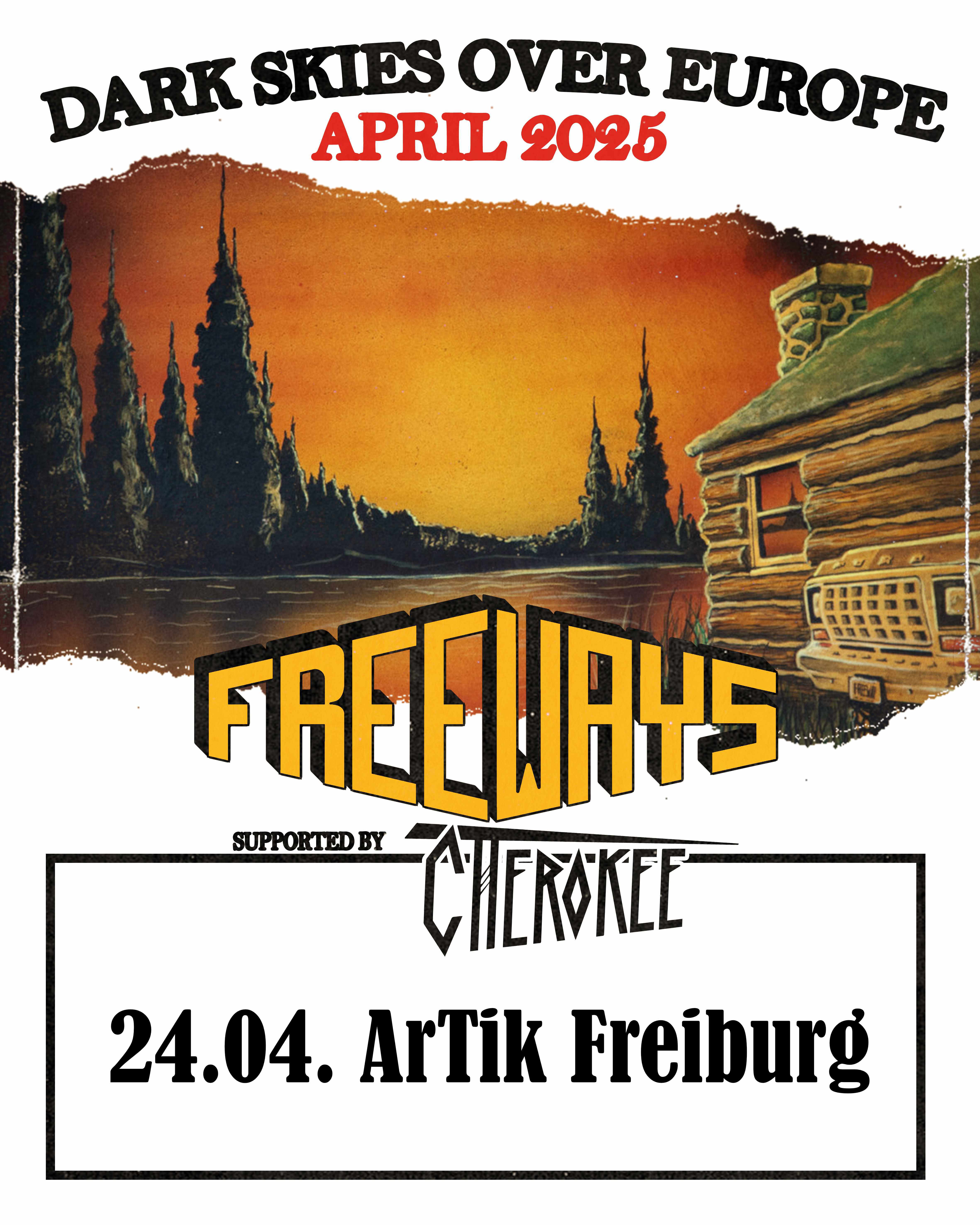 Freeways Cherokee Plakat