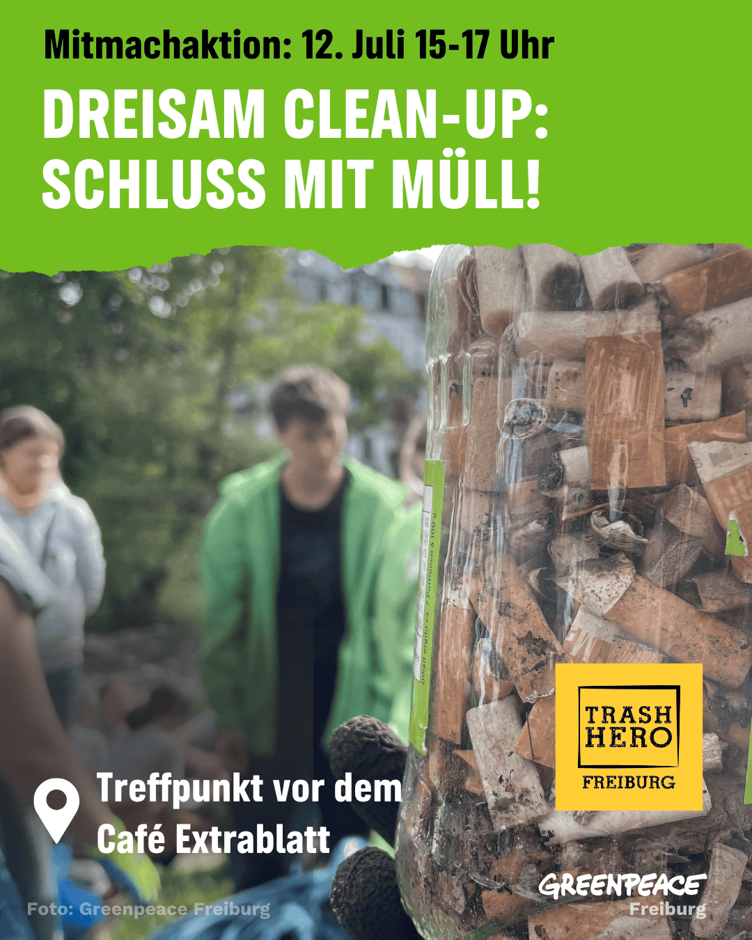 Das Bild hat das Copyright Greenpeace Freiburg