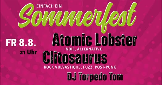 Einfach ein Sommerfest - Tag 1
