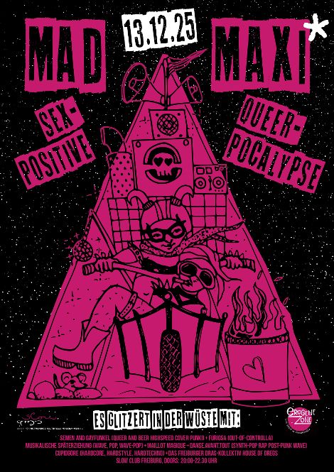 MadMaxi* - A sexpositive Queerpocalypse
