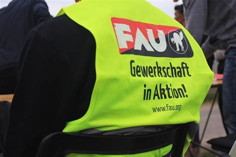 Gewerkschaft in Aktion 