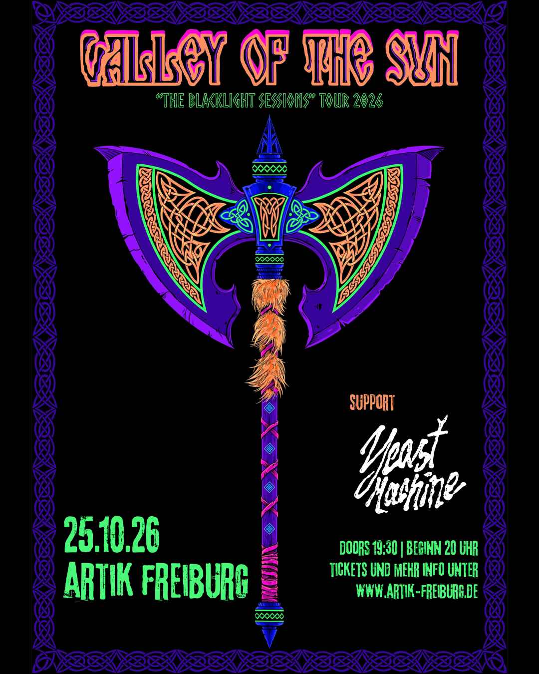 Valley of the sun Plakat