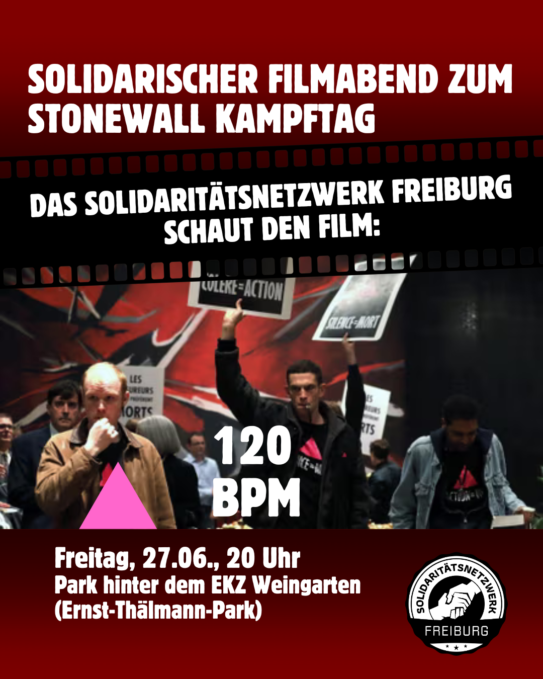 Solidarischer Filmabend zu Stonewall