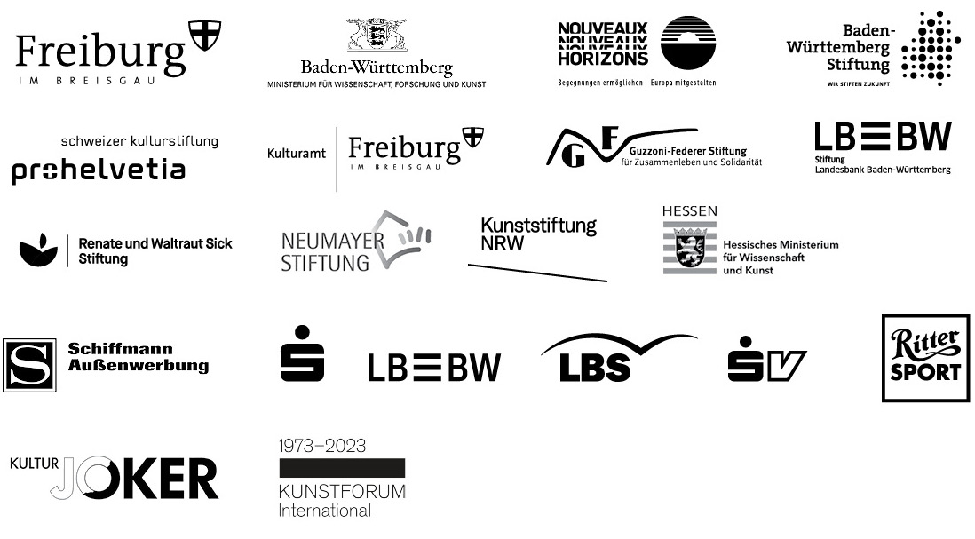 Biennale für Freiburg 2 – Logos Sponsoren
