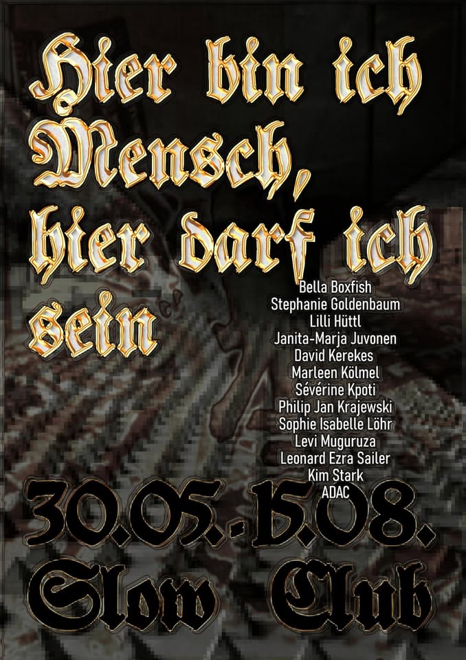 𝕳𝖎𝖊𝖗 𝖇𝖎𝖓 𝖎𝖈𝖍 𝕸𝖊𝖓𝖘𝖈𝖍, 𝖍𝖎𝖊𝖗 𝖉𝖆𝖗𝖋 𝖎𝖈𝖍 𝖘𝖊𝖎𝖓 